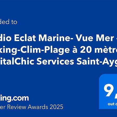 Fréjus Studio Eclat Marine 3 Etoiles - Vue Mer - Parking-Clim-Plage A 20 Metres - Capitalchic Services Saint-Aygulf מראה חיצוני תמונה