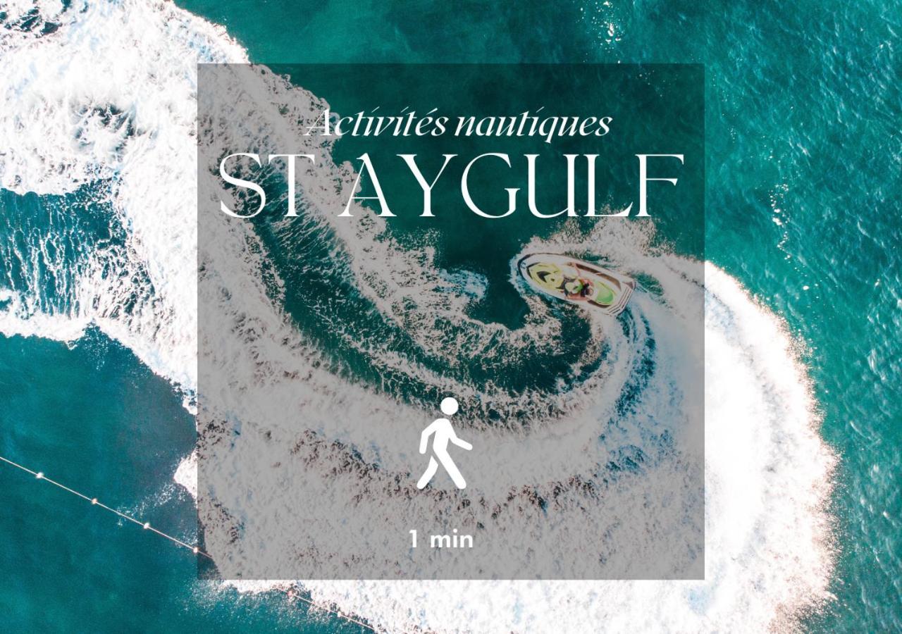 Fréjus Studio Eclat Marine 3 Etoiles - Vue Mer - Parking-Clim-Plage A 20 Metres - Capitalchic Services Saint-Aygulf מראה חיצוני תמונה